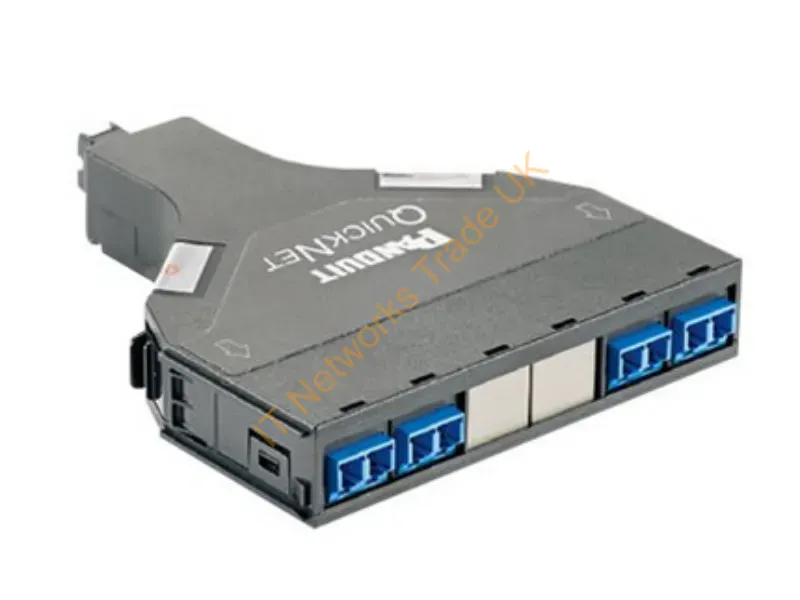 FQ3ZO-08-10A - Panduit Fq3Zo-08-10A Fiber Optic Adapter Lc/Mtp Black
