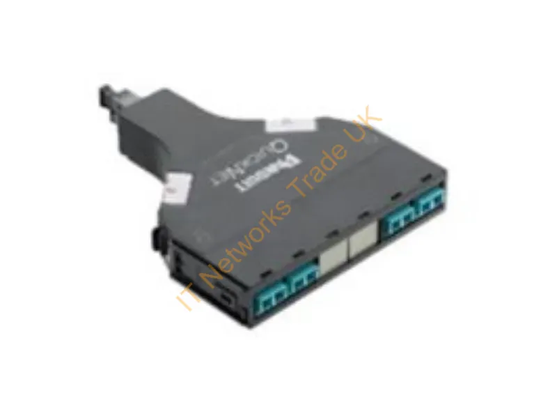 FQ3ZO-08-10U2 - Panduit Fq3Zo-08-10U2 Fiber Optic Adapter Mpo Black, Blue