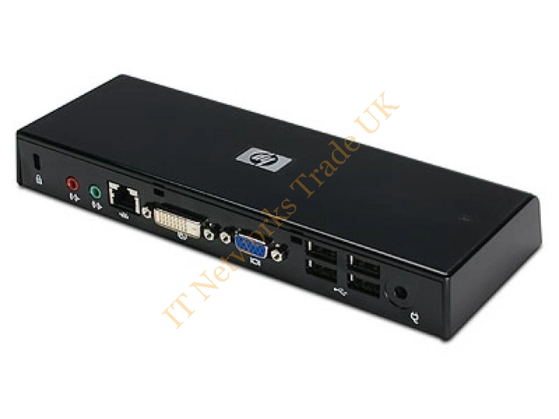 FQ834UT HP USB 2.0 Docking Station Audio VGA DVI Network USB Adapter Laptop Accessory