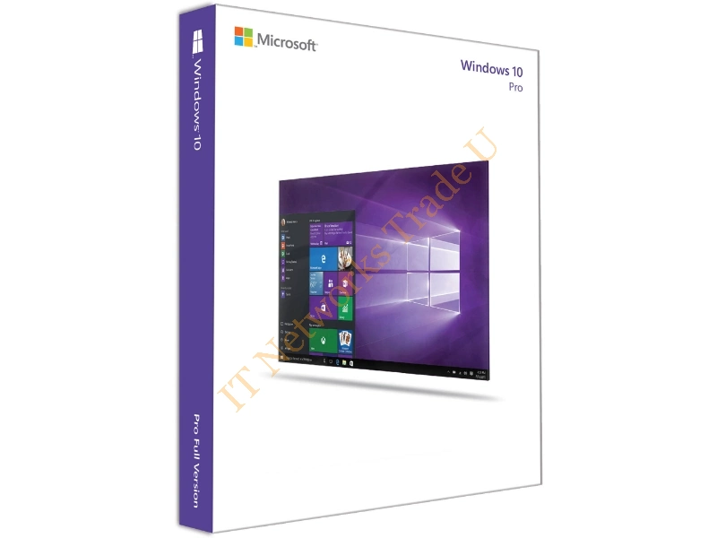 FQC-08930 Microsoft Windows Pro 10 64-Bit 1 Pack (OEM DVD) Operating System