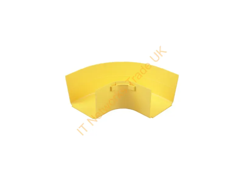 FRRA4X4LYL - Panduit Frra4X4Lyl KanalwinkelstCk 90 Grad 100Mm X Curve Cable Tray 90� Yellow