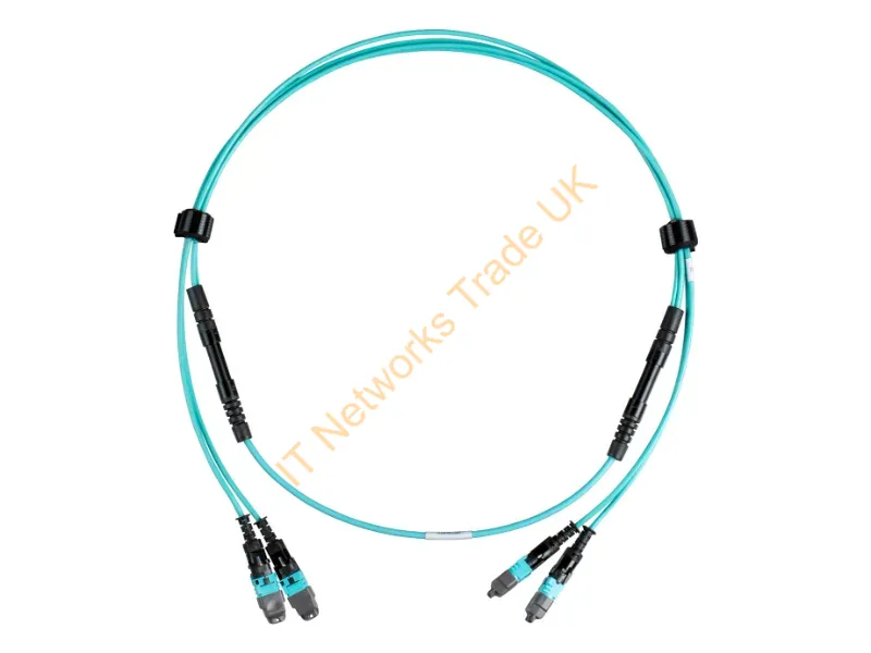 FRZUP77X002F030 - Panduit Frzup77X002F030 Infiniband/Fibre Optic Cable 359.8" (9.14 M) Mpo-12 Ofnp Aqua Color
