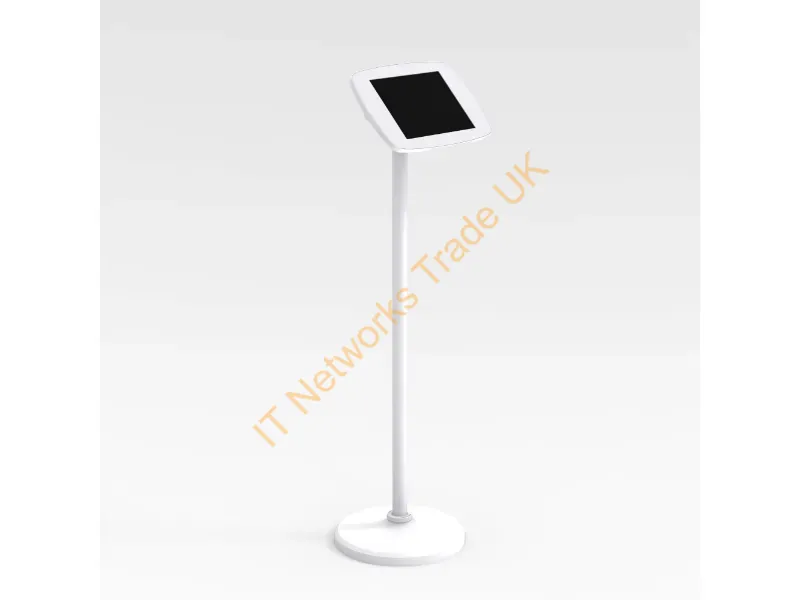 FS-W1-SG-MX - Bouncepad Floorstanding | Microsoft Surface Go 10.0 (2018) | White | Covered Front Camera and Home Button |