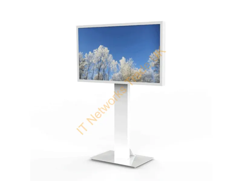 FS0000-5001-01 - HI-ND FS0000-5001-01 Floo rstand 43 55 Universal W White Multimedia stand