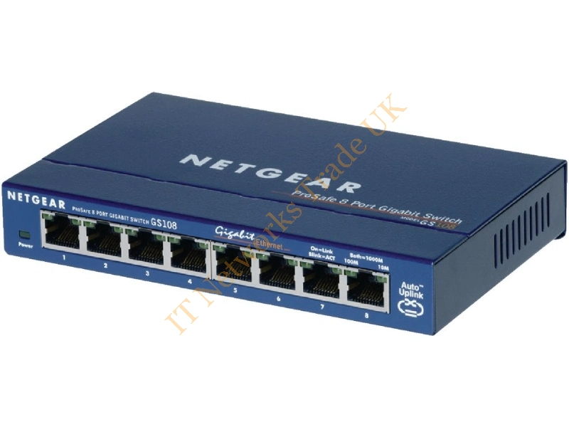 FS108NA Netgear 8-Port 10/100Base-TX Fast Ethernet Network Switch