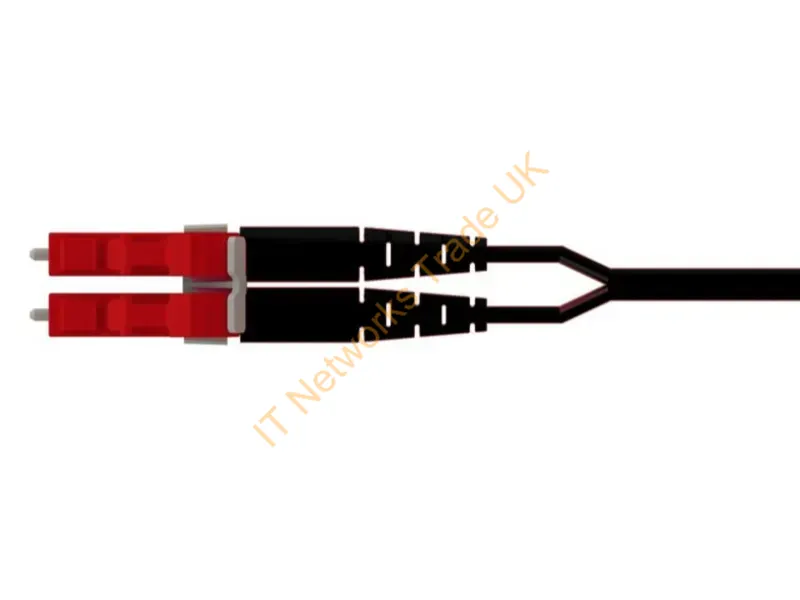 FS2EPKBKBNBM010 - Panduit Fs2Epkbkbnbm010 Infiniband/Fibre Optic Cable 393.7" (10 M) Lc Red