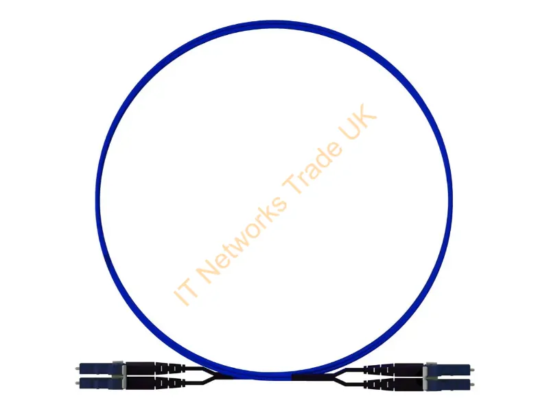 FS2EPKFKFNFM010 - Panduit Fs2Epkfkfnfm010 Infiniband/Fibre Optic Cable 393.7" (10 M) 2X Lc Mmf Black, Dark Blue