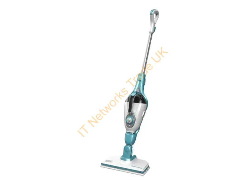 FSMH1321-QS - Black & Decker FSMH1321-QS steam cleaner Cylinder steam cleaner 1300 W Aqua colour, White