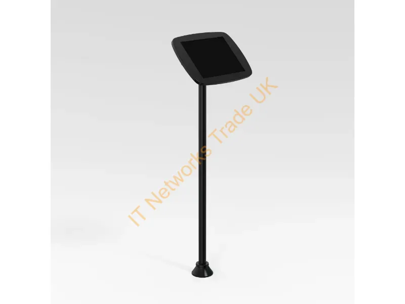 FSS-B4-SP6-MG - Bouncepad Floorstanding Slim | Microsoft Surface Pro 4/5/6/7 (2015 2019) | Black | Exposed Front Camera and Home Button |