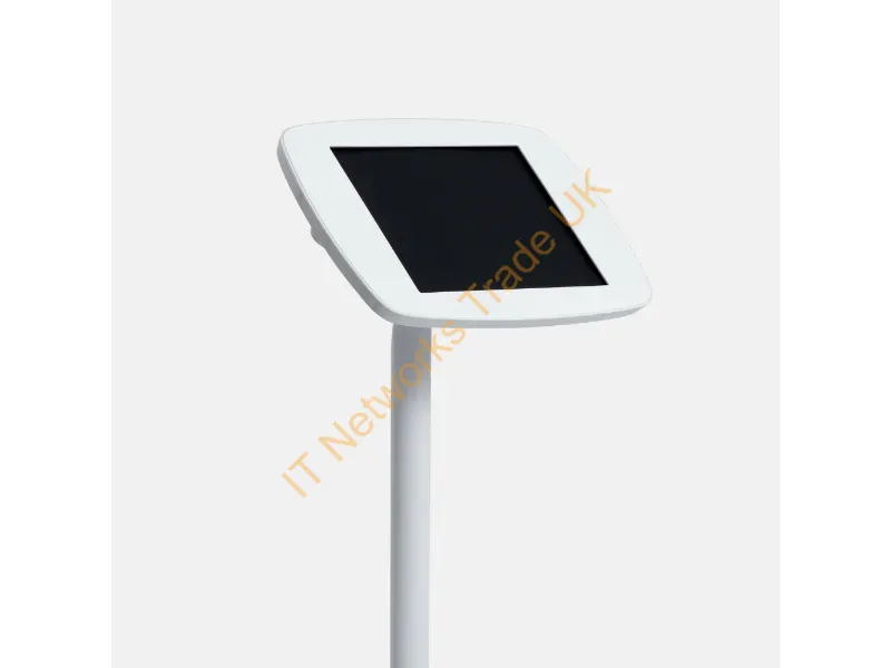 FSS-W4-ARM6-MX - Bouncepad Floorstanding Slim with USB Cable | Exposed Front Camera and Home Button | White | Apple iPad Air 6th Gen 11-inch (2024)