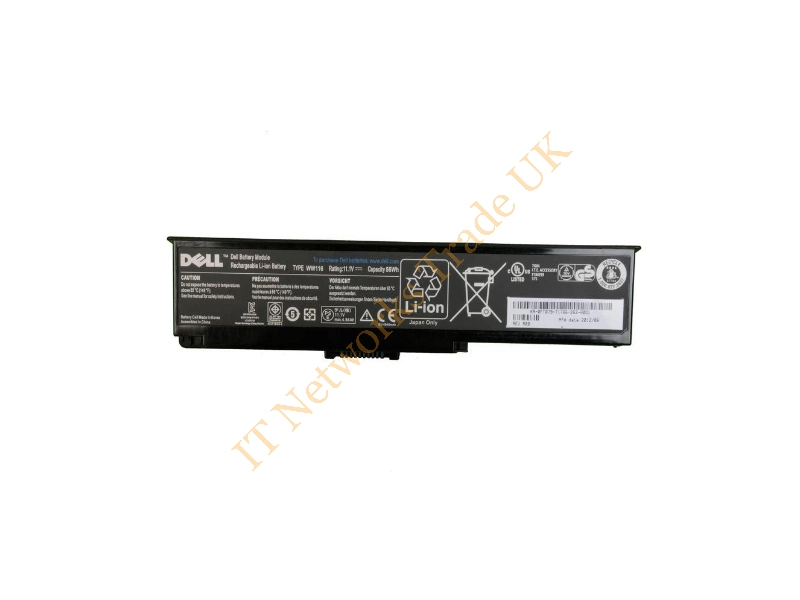 FT079 Dell 6-Cell Li-Ion Battery Laptop Battery