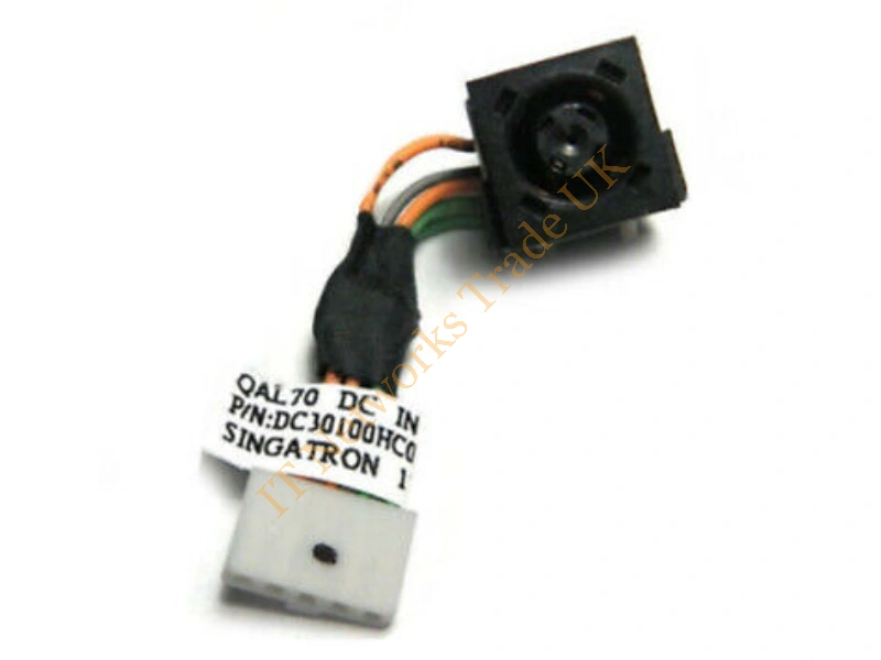 FTGTP Dell DC Power Input Jack with Cable for Latitude E6330 / E6430S Laptop Laptop Accessory