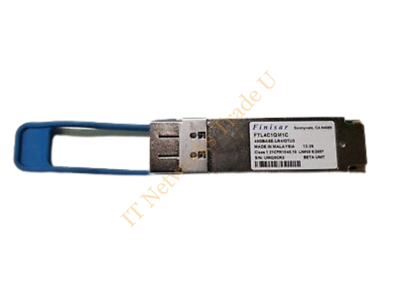 FTL4C1QM1C Finisar 40Gb/s 40GBase-LR4 Single-Mode Fibre 10km 1310nm Duplex LC Connector Optical QSFP+ Transceiver Module