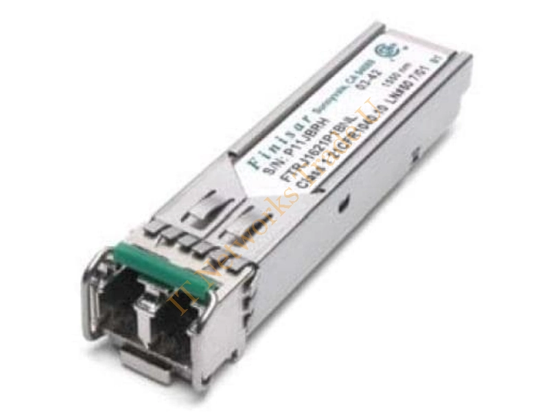 FTLF1621P1BCL Finisar 2.7Gbps OC-48/ST-16 LR-2 Single-Mode Fibre 80km 1550nm Duplex LC Connector SFP Transceiver Module