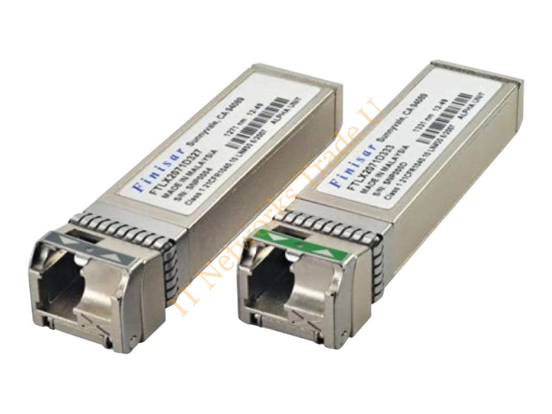 FTLX2071D327 Finisar 10Gbps 10GBase-LR/LW Single-mode Fiber 10km 1271nm LC Connector SFP+ Transceiver Module
