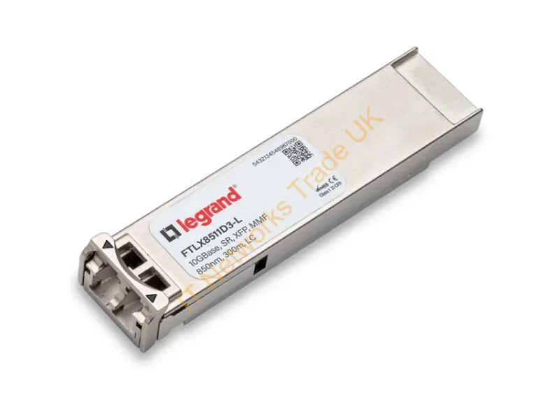 FTLX8511D3-OP - Legrand Ftlx8511D3-Op Network Transceiver Module Fiber Optic 10000 Mbit/S Xfp 850 Nm