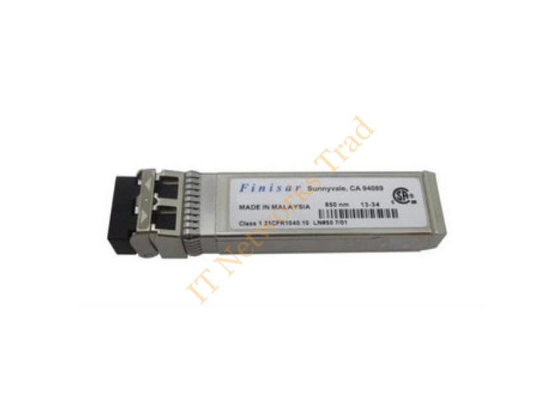 FTLX8571D3BCL-SSC Finisar 10Gbps 10GBase-SR Multi-mode Fiber 300m 850nm Duplex LC Connector SFP+ Transceiver Module