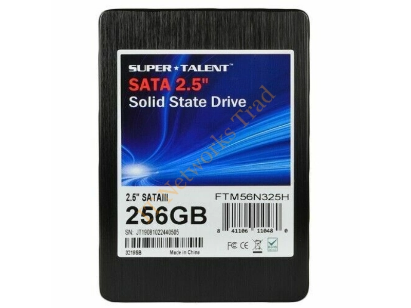 FTM56N325H Super Talent TeraNova 256GB 2.5 inch SATA3 Solid State Drive (TLC) SSD Storage