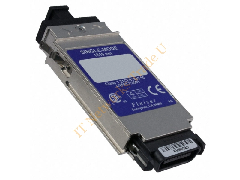 FTR-1619-57 Finisar 1.25Gbps 1000Base-CWDM Single-mode Fiber 120km 1570nm Transmitter Wavelength SC Connector GBIC Transceiver Module