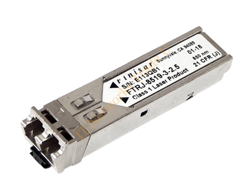 FTRJ-8519-3 Finisar 2.125Gbps 1000Base-SX Multi-mode Fiber Short Wave 550m 850nm Duplex LC Connector SFP Transceiver Module