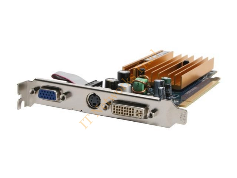 FV-N71SM1DT Foxconn nVidia GeForce 7100GS 128MB GDDR2 64-Bit VGA / DVI-I PCI Express x16 Video Graphics Card