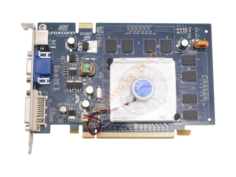 FV-N73TM2DT Foxconn nVidia GeForce 7300GT 256MB GDDR2 128-Bit VGA / DVI-I PCI Express x16 Video Graphics Card