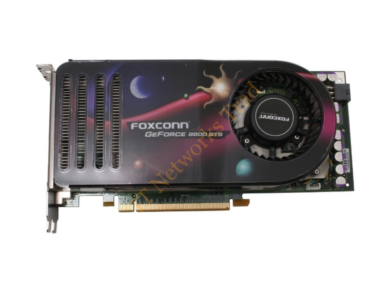 FV-N88SMCD2-ON Foxconn 320MB nVidia GeForce 8800GTS GDDR3 320-Bit Dual-Link DVI PCI Express x16 Video Graphics Card