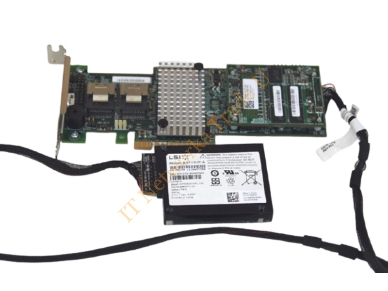 FVJR2 Dell LSI 9265-8I MegaRAID PCI-Express 2.0 X8 2X Mini-SAS 1GB Cache RAID Controller with Battery