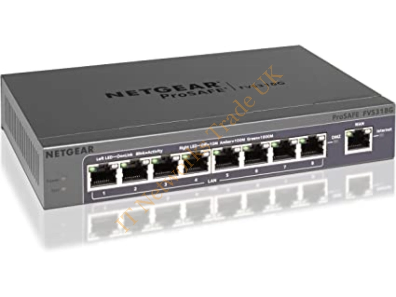 FVS318G-200NAS Netgear ProSafe 8-Port Gigabit VPN Firewall Network And Security Firewall