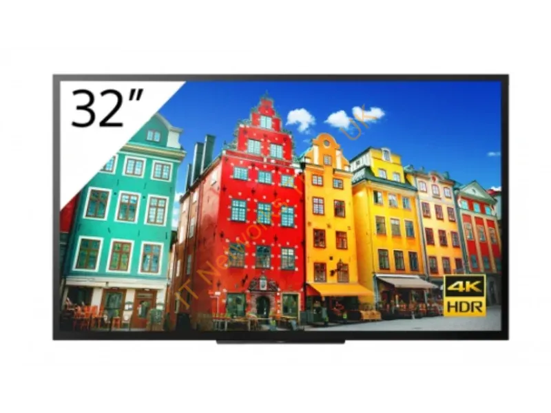 FW-32BZ30J1 - Sony FW-32BZ30J1 Signage Display Digital signage flat panel 81.3 cm (32") LCD Wi-Fi 300 cd/m� 4K Ultra HD Black Built-in processor
