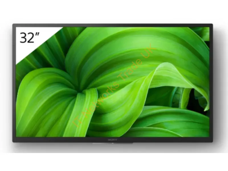 FWD-32W8001 - Sony FWD-32W8001 Signage Display Digital signage flat panel 81.3 cm (32") LED Wi-Fi 380 cd/m� WXGA Black Built-in processor Android 10