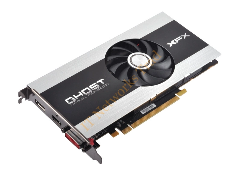FX-775A-ZNL4 XFX Radeon HD 7750 1GB GDDR5 DVI/ HDMI/ DisplayPort PCI Express Video Graphics Card
