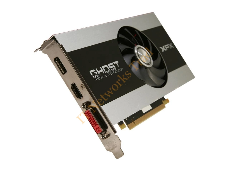 FX-775A-ZNP4 XFX Radeon HD 7750 Core Edition 1GB DDR5 Dual DVI DisplayPort HDMI 800MHz Single Slot Video Graphics Card