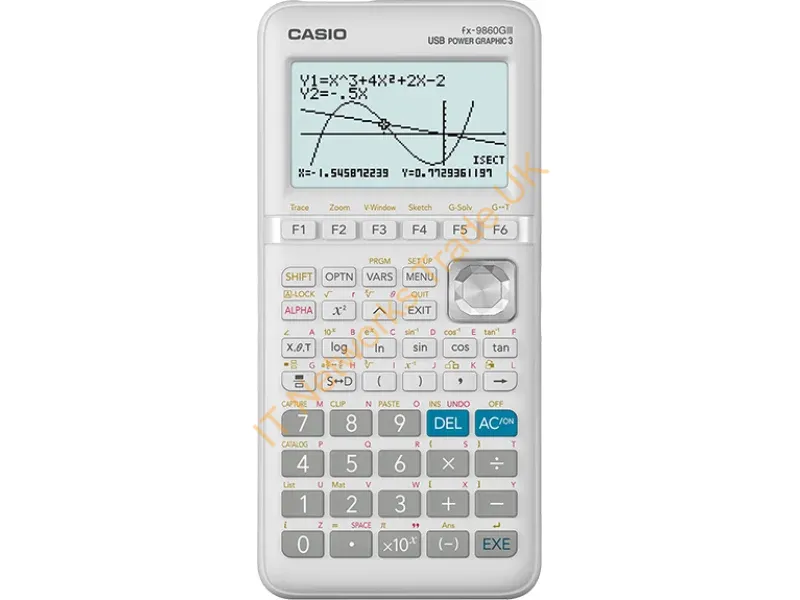 FX-9860GIII - Casio FX-9860GIII calculator Pocket Graphing White