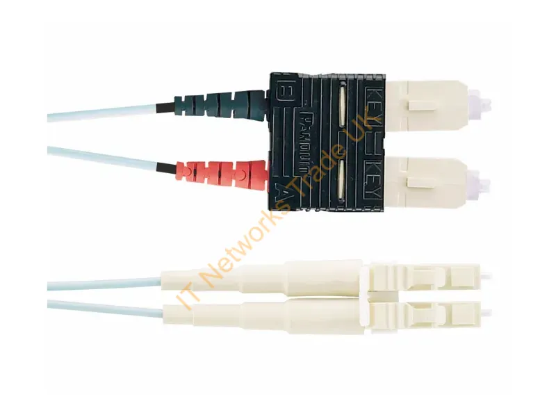 FX2ELLNSNSNM050 - Panduit 50M Om3 Lc - Sc Duplex Infiniband/Fibre Optic Cable 1968.5" (50 M) Aqua Color