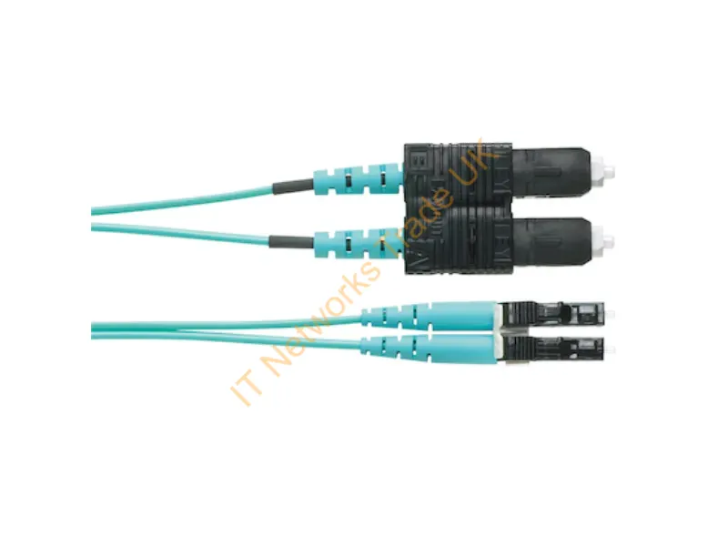FX2ERLNSNSNM015 - Panduit Fx2Erlnsnsnm015 Infiniband/Fibre Optic Cable 590.6" (15 M) Lc Sc Ofnr Om3 Aqua Color