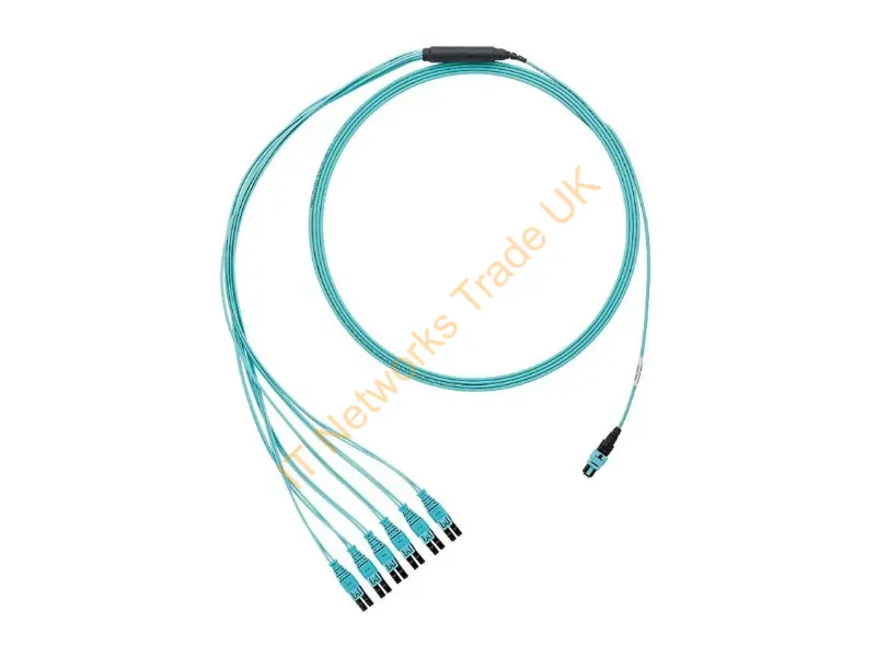 FX8RL7NQSVNM004 - Panduit Fx8Rl7Nqsvnm004 Infiniband/Fibre Optic Cable 157.5" (4 M) Panmpo 8X Lc Aqua Color
