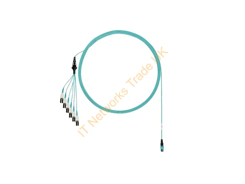 FXTRL8NUGSNM009 - Panduit Fxtrl8Nugsnm009 Infiniband/Fibre Optic Cable 354.3" (9 M) Panmpo 12X Lc Om3 Aqua Color