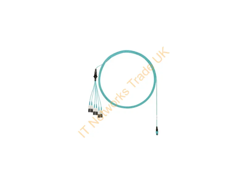 FXTRL8NUJSNM013 - Panduit Fxtrl8Nujsnm013 Infiniband/Fibre Optic Cable 511.8" (13 M) Panmpo Lc Om3 Aqua Color