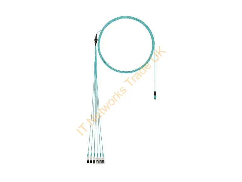 FXTRL8NUSSNM024 - Panduit Fxtrl8Nussnm024 Infiniband/Fibre Optic Cable 944.9" (24 M) Panmpo 12X Lc Om3 Aqua Color