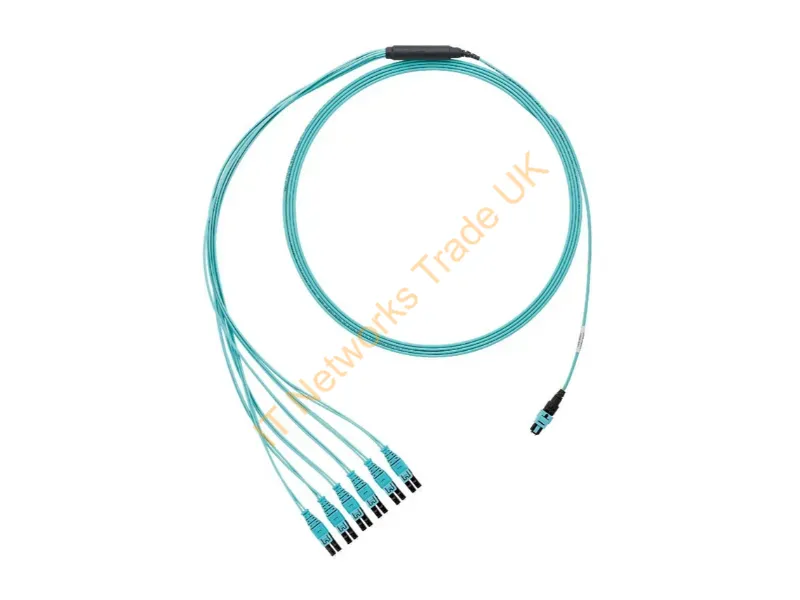 FXTRP8NQSONF006 - Panduit Fxtrp8Nqsonf006 Infiniband/Fibre Optic Cable 72" (1.83 M) Panmpo 12X Lc Om3 Aqua Color