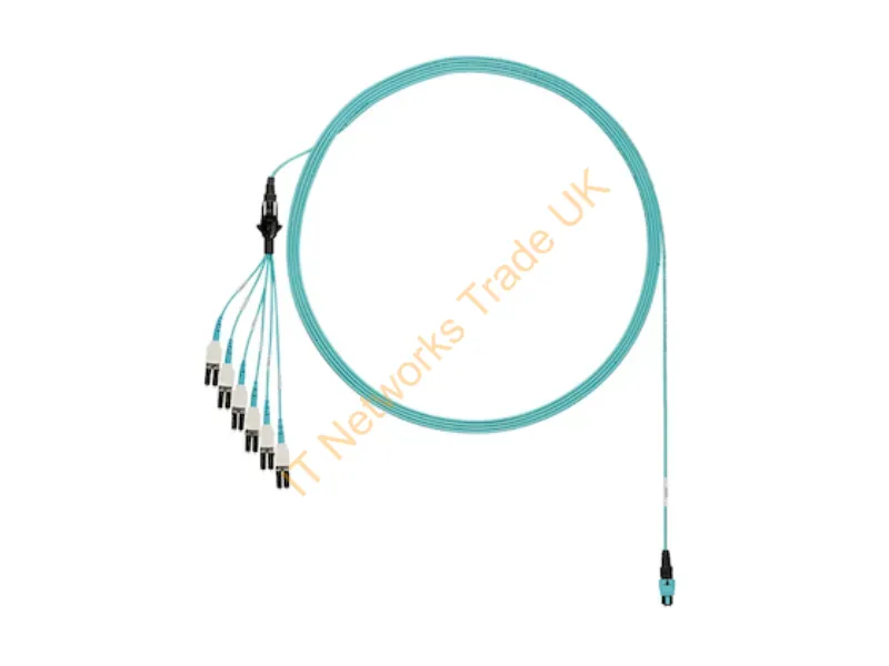FXTRP8NUGSNF095 - Panduit Fxtrp8Nugsnf095 Infiniband/Fibre Optic Cable Panmpo Lc Ofnp Om3 Aqua Color