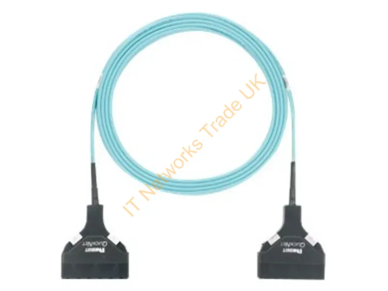 FXTSPXNXNSNF005 - Panduit Fxtspxnxnsnf005 Infiniband/Fibre Optic Cable 59.8" (1.52 M) 12X Lc Aqua Color