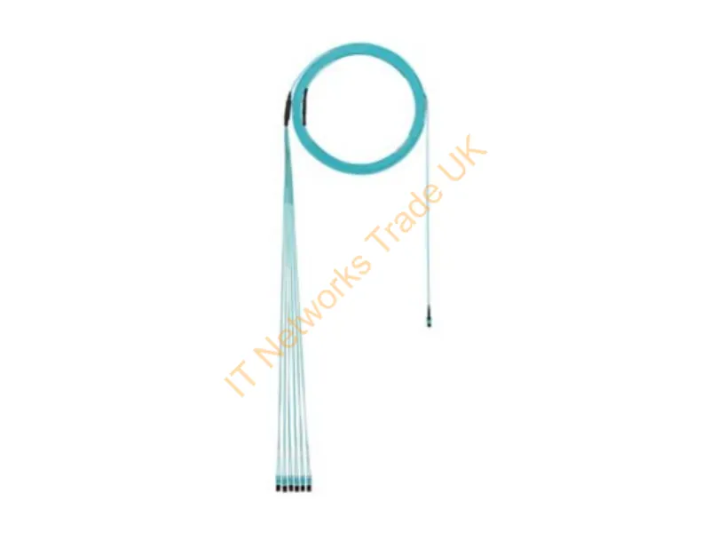 FXTYL5EL2SAM065 - Panduit Fxtyl5El2Sam065 Infiniband/Fibre Optic Cable 2559.1" (65 M) Mpo 6X Lc Om3 Aqua Color