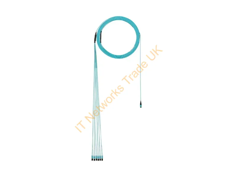 FXTYL7EL2SAM090 - Panduit Fxtyl7El2Sam090 Infiniband/Fibre Optic Cable 3543.3" (90 M) 12X Lc Panmpo Om3 Aqua Color