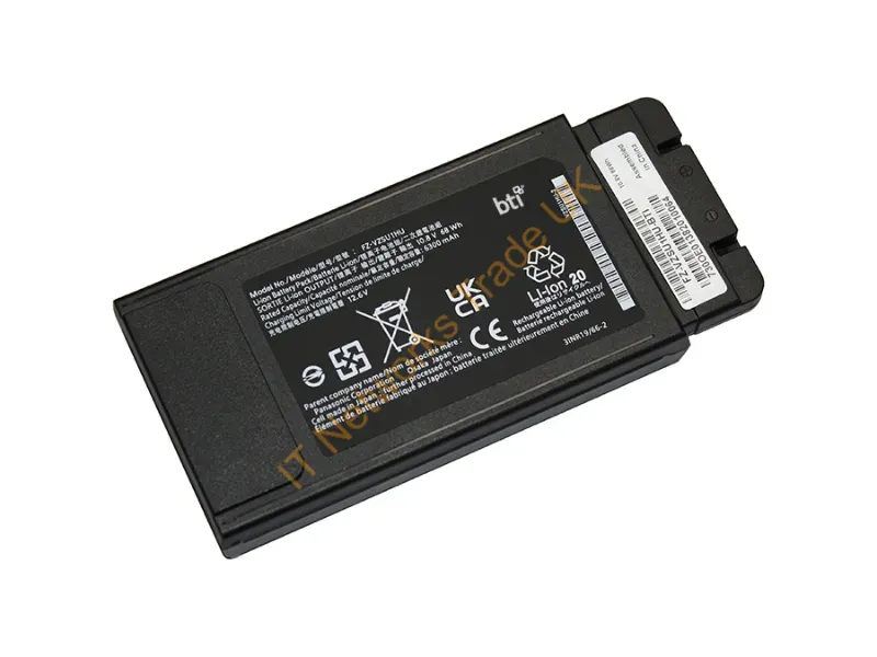 FZ-VZSU1HU-BTI - Bti Fz-Vzsu1Hu- Industrial Rechargeable Battery Lithium-Ion (Li-Ion) 6300 Mah 10.8 V