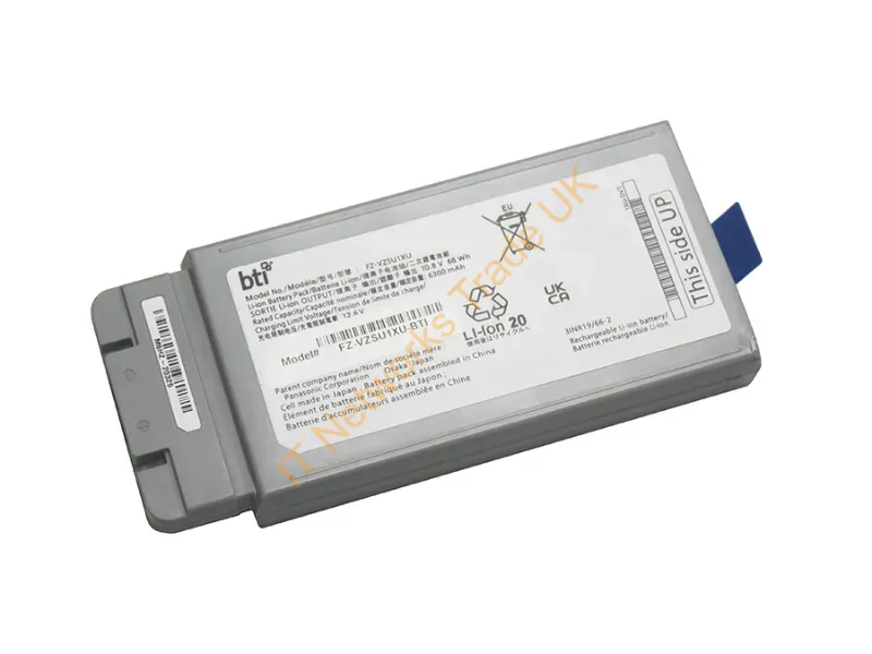 FZ-VZSU1XU-BTI - Bti Fz-Vzsu1Xu- Industrial Rechargeable Battery Lithium-Ion (Li-Ion) 6300 Mah 10.8 V