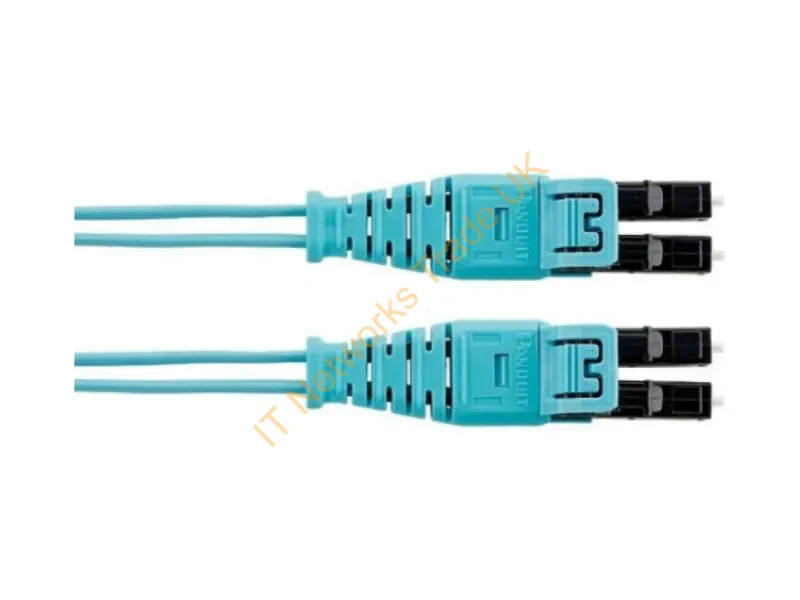 FZ2EPQ1Q1NNM011 - Panduit Fz2Epq1Q1Nnm011 Infiniband/Fibre Optic Cable 433.1" (11 M) 2X Lc Om4 Aqua Color