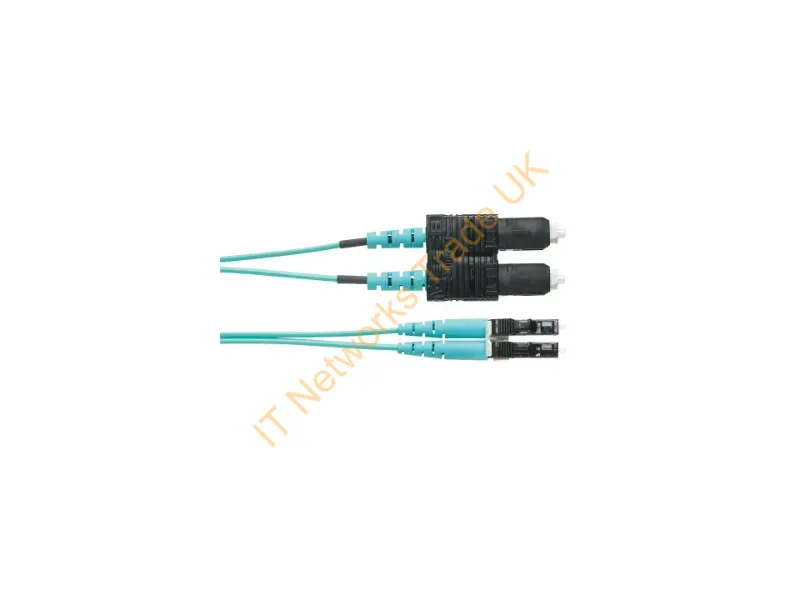 FZ2ERLNSNSNM9.5 - Panduit Fz2Erlnsnsnm9.5 Infiniband/Fibre Optic Cable 374" (9.5 M) Lc Sc Ofnr Aqua Color