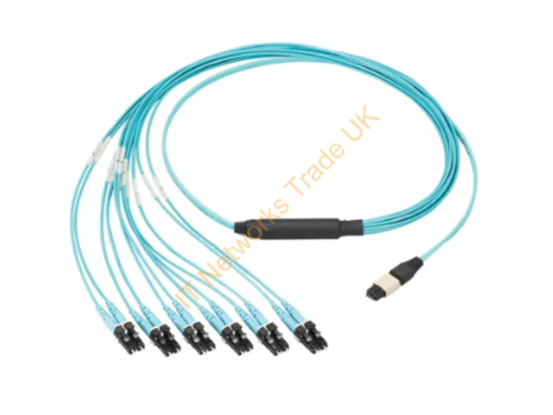FZ8RL7NQSVNM006 - Panduit Fz8Rl7Nqsvnm006 Infiniband/Fibre Optic Cable 236.2" (6 M) Panmpo 8X Lc Om4 Aqua Color